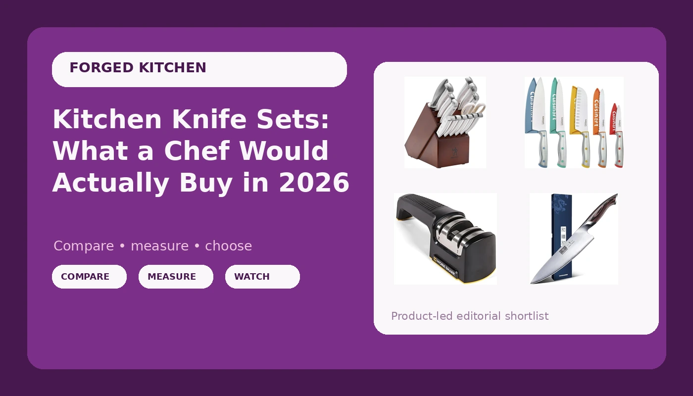 Kitchen Knife Sets: What a Chef Would Actually Buy in 2026