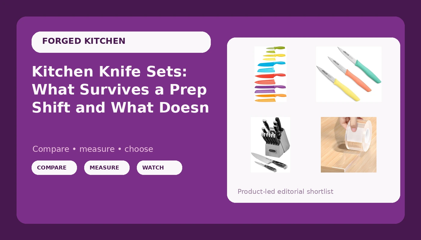 Kitchen Knife Sets: What Survives a Prep Shift and What Doesn't